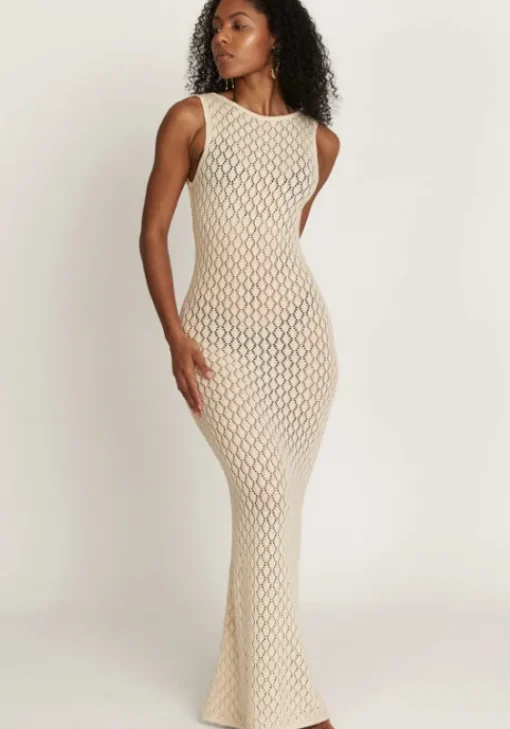 Clearance Away That Day Abaco Dress Ivory