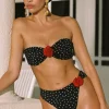 Best Away That Day Acapulco Bikini Polka Dot Rose