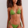 Clearance Vix Swimwear Acid Triangle Bikini Green