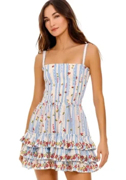 New Agua Bendita Alamy Dress Citrus