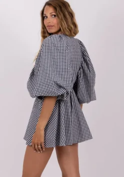 Clearance Sundress Alicia Jumpsuit Black Gingham