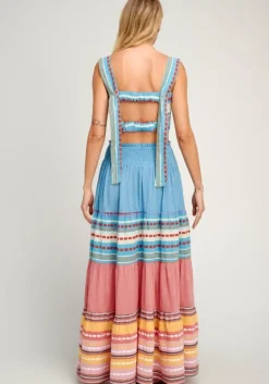 Fashion Pearl & Caviar Alonissos Maxi Skirt