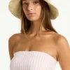 New Sea Level Amalfi Bandeau Top Pink AmalfiPink
