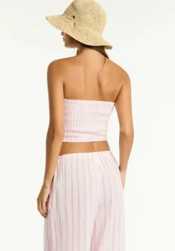 New Sea Level Amalfi Bandeau Top Pink AmalfiPink