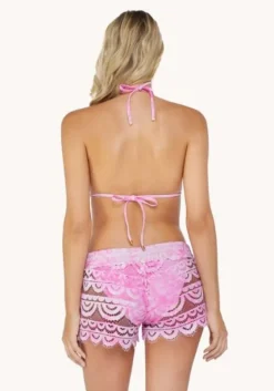 Fashion PQ Swim Amalfi Lace Short Amalfi Pink
