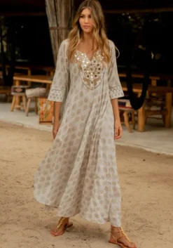 Hot Miss June Andrea Dress White