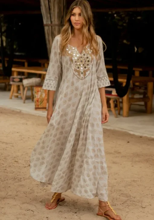 Hot Miss June Andrea Dress White