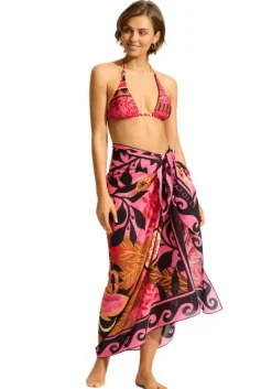 Clearance Seafolly Atlantis Sarong Paradise Pink Atlantis Pink