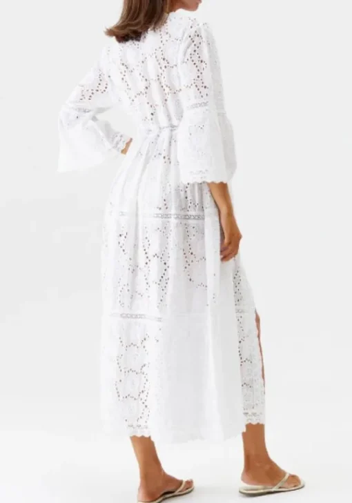 Sale Melissa Odabash Ava Kaftan White