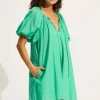 Best Seafolly Babydoll Dress Jade