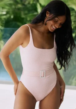 Discount PQ Swim Lucia Belted Swimsuit Ballet