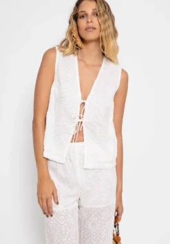 New Sundress Bao Top Santorini White