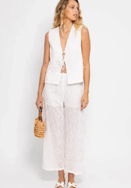 New Sundress Bao Top Santorini White