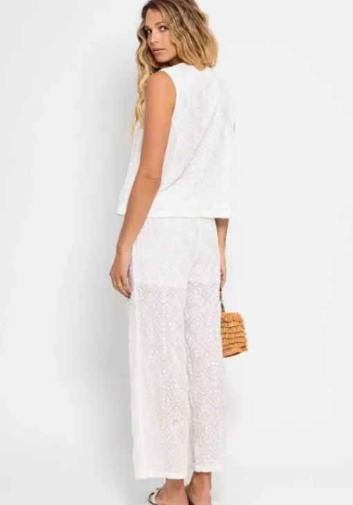 New Sundress Bao Top Santorini White