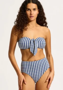 Clearance Seafolly Bella Bandeau Bikini Ultramarine