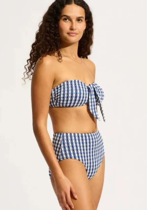 Clearance Seafolly Bella Bandeau Bikini Ultramarine