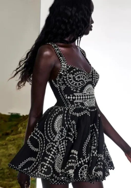 Hot Charo Ruiz Birdie Dress Black Nelum