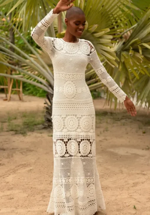Fashion Miss June Birkin Dress White
