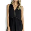 Hot Seafolly Ladder Dress Black