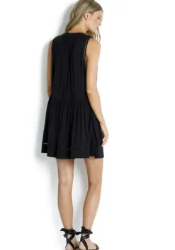 Hot Seafolly Ladder Dress Black