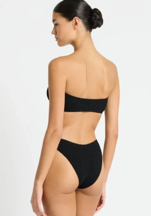 Discount Bond-Eye Blake Bandeau Bikini Black