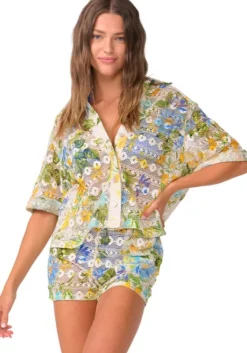 Online PQ Swim Blake Beach Shirt Bluebell