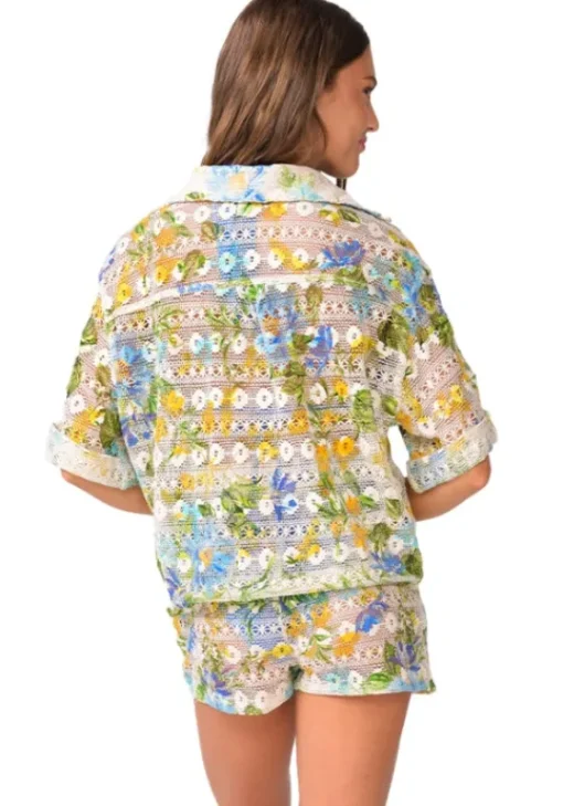 Online PQ Swim Blake Beach Shirt Bluebell