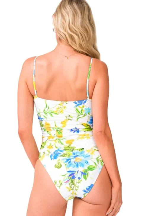 New PQ Swim Keyhole Swimsuit Bluebell