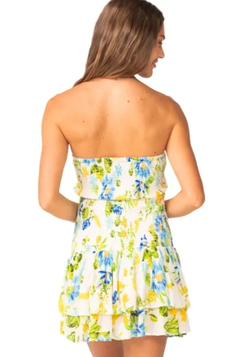 Sale PQ Swim Marie Ruffle Dress Bluebell