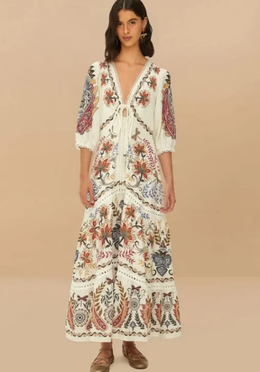 Fashion Farm Rio Boho Glam Maxi dress
