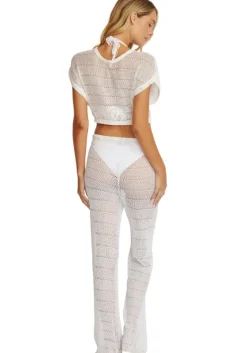 Outlet PQ Swim Bree Boho Pant Cream