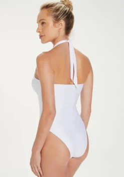 Fashion Vix Swimwear Brenda Swimsuit White