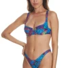 New Reina Olga Brigitte Bikini Blue Flowers