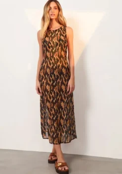Sale Vix Swimwear Twist Cover Up Camu