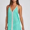 Clearance Pitusa Cheetah Mini Dress Mint
