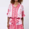 Online Juliet Dunn Cherry Blossom Blouson Dress CherryBlossom