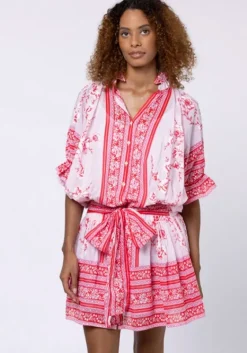 Online Juliet Dunn Cherry Blossom Blouson Dress CherryBlossom