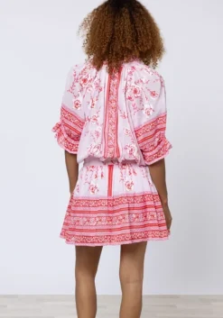 Online Juliet Dunn Cherry Blossom Blouson Dress CherryBlossom