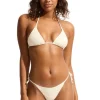 Fashion Seafolly Chiara Triangle Bikini Ecru