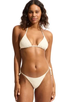 Fashion Seafolly Chiara Triangle Bikini Ecru