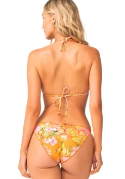 Outlet PQ Swim Embroidered Triangle Bikini Clementine