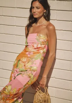 Best PQ Swim Sofia Tube Dress Clementine