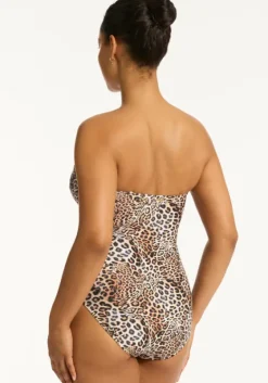 Discount Sea Level Vee Bandeau Swimsuit Congo