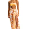 Fashion Seafolly Corfu Sarong Turmeric Corfu Orange