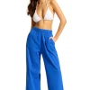 Sale Seafolly Crinkle Beach Trousers Azure