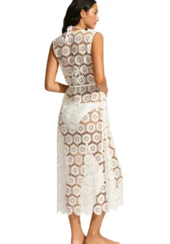 New Seafolly Crochet Maxi Cover Up