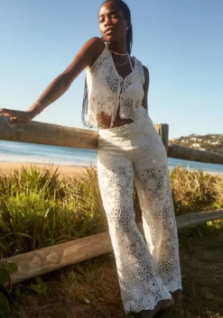 New Seafolly Crochet Trousers