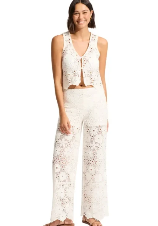 New Seafolly Crochet Trousers