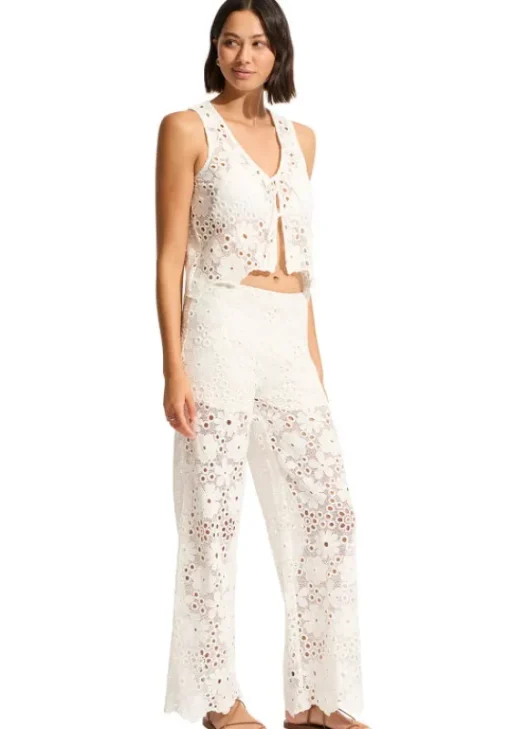 New Seafolly Crochet Trousers