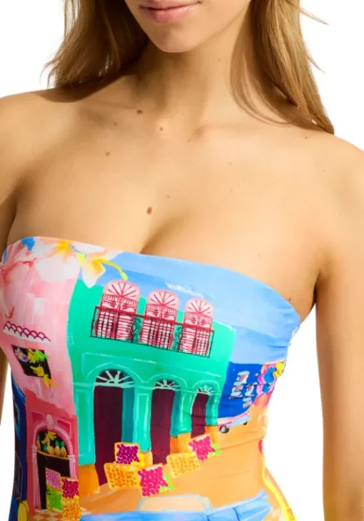 Fashion Seafolly Cuba DD Bandeau Swimsuit